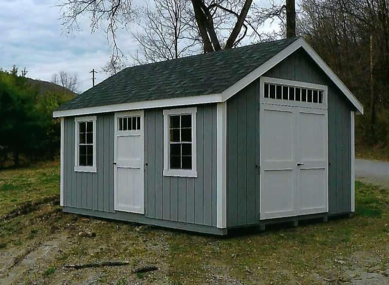 Deluxe Cape Shed C8 - CT Discount Sheds & Amishland Sheds